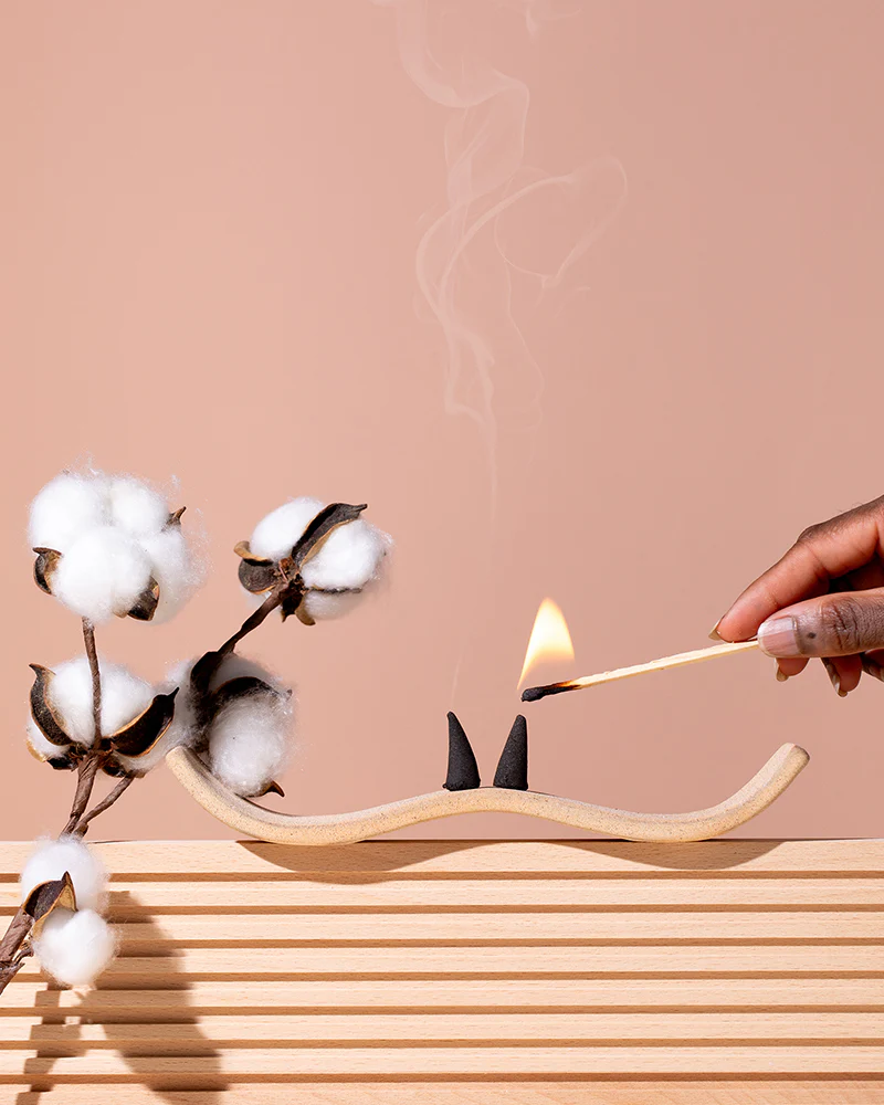 unscented charcoal incense cones - Image 3