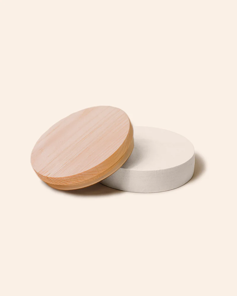 thick wood candle lid with gasket - Image 7